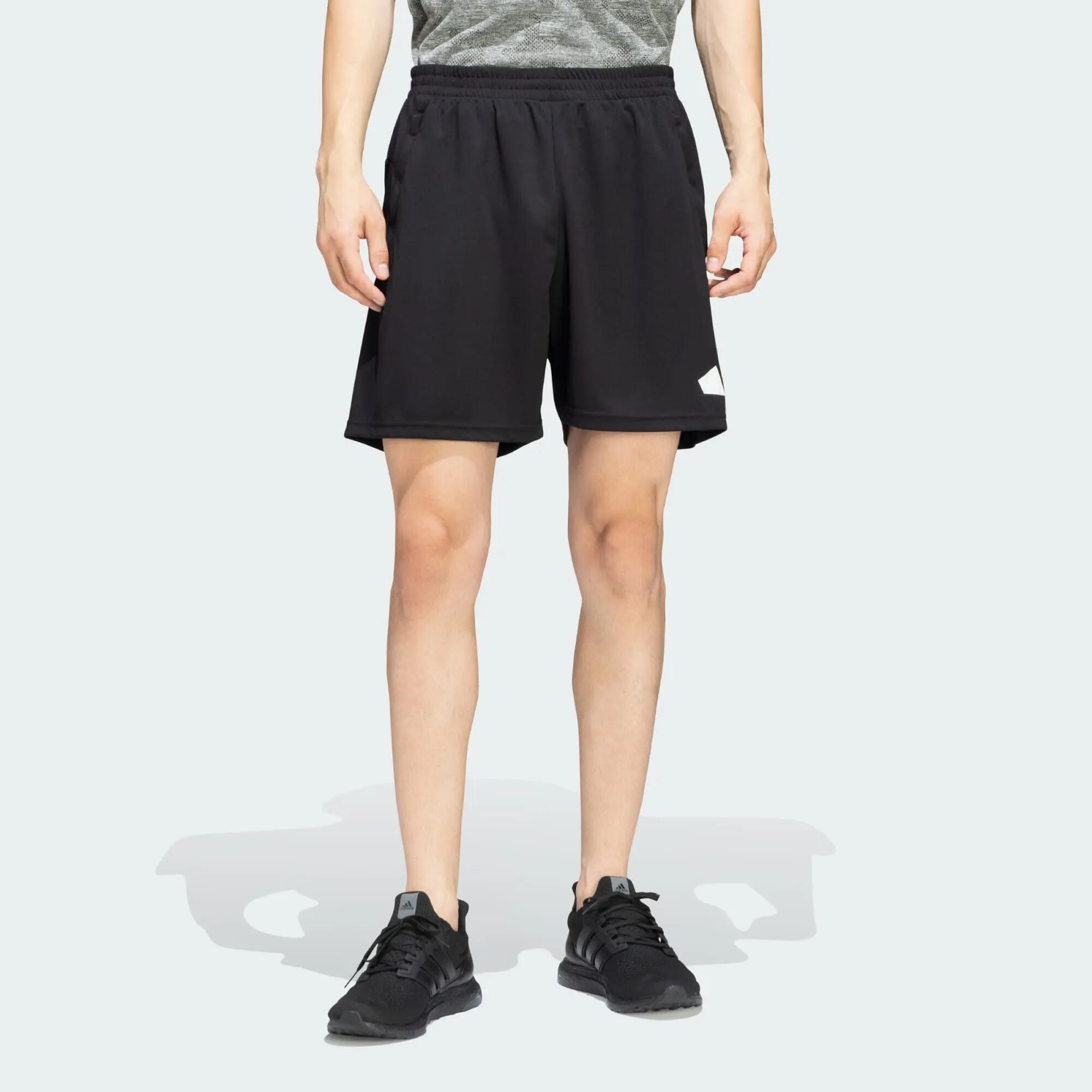 Adidas TR-ES LOGO SHO Men Sports Shorts Black-picture-15