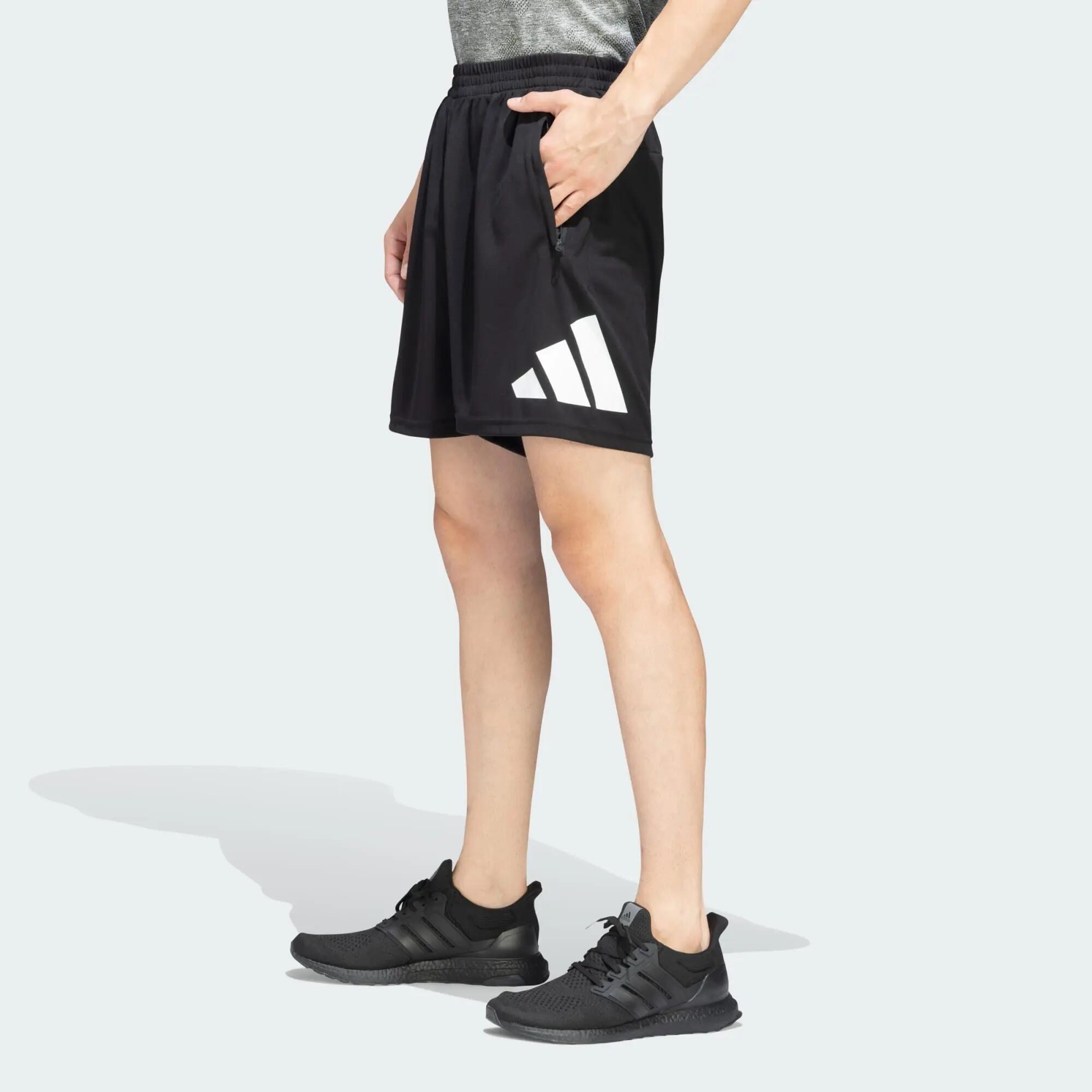 Men Sports Shorts Tr-Es Logo Sho - Black -  2