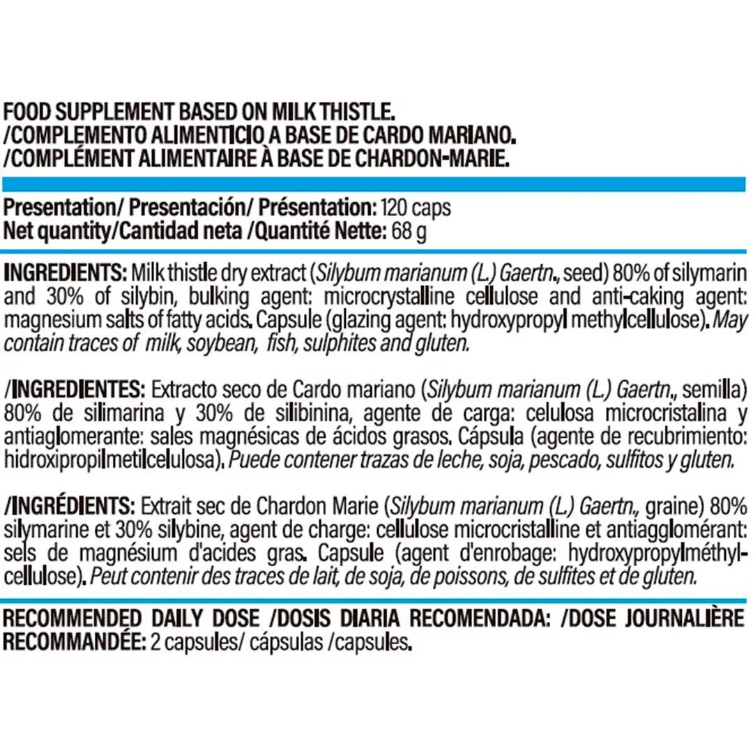 Silimarina - 120 capsule vegane LifePRO 2/6