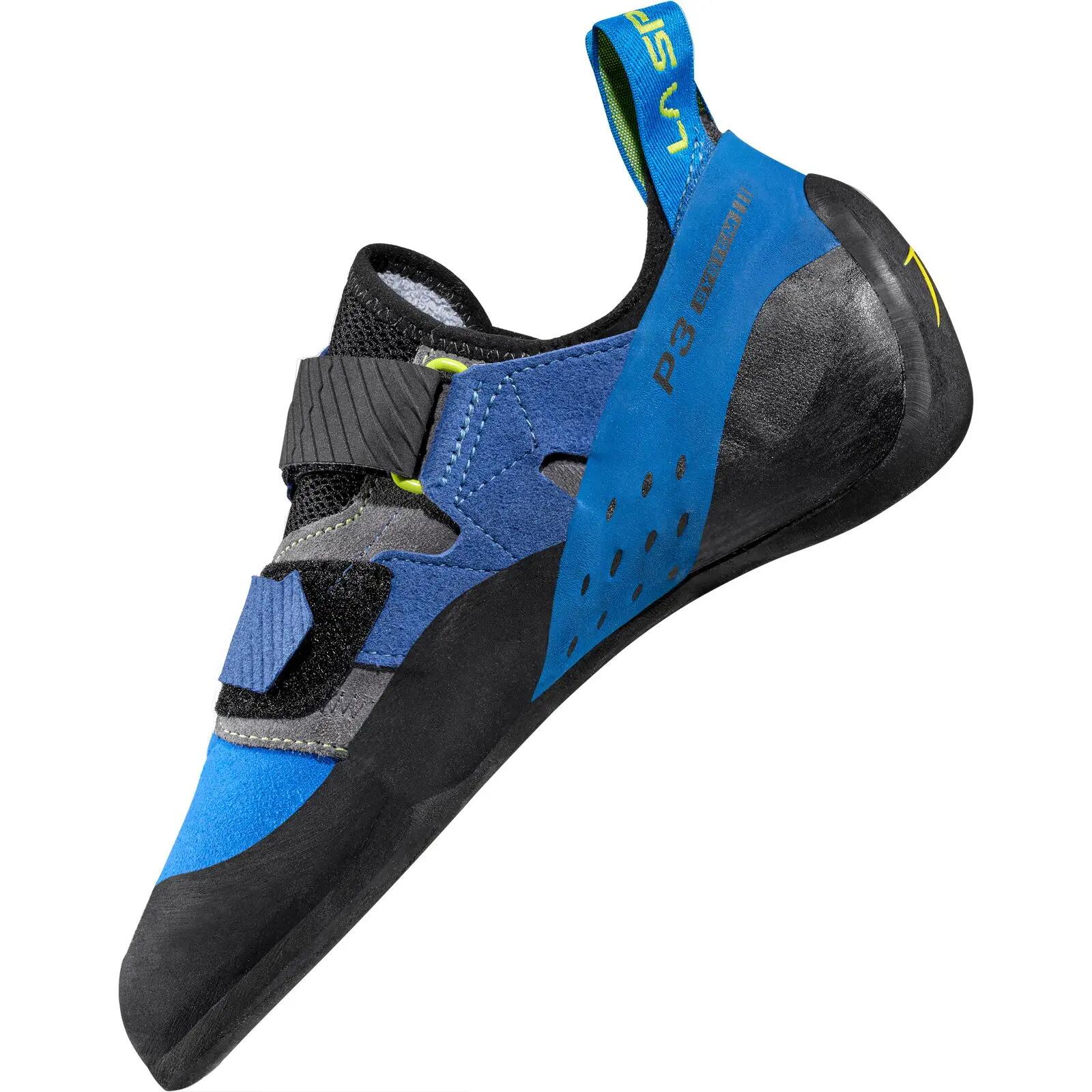 La Sportiva Katana double Velcro cuir suédé semelle Vibram P3 5/6