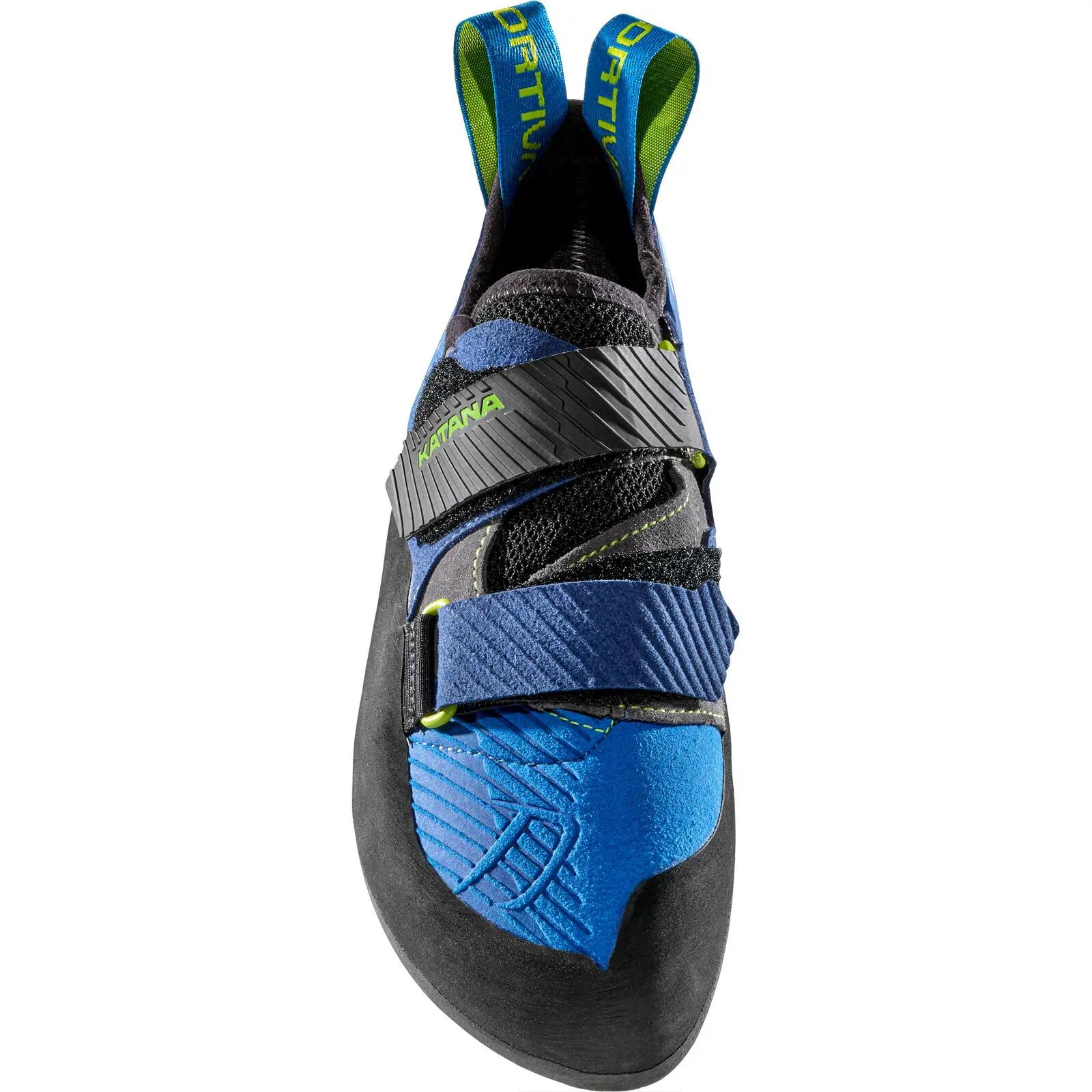 La Sportiva Katana double Velcro cuir suédé semelle Vibram P3 4/6