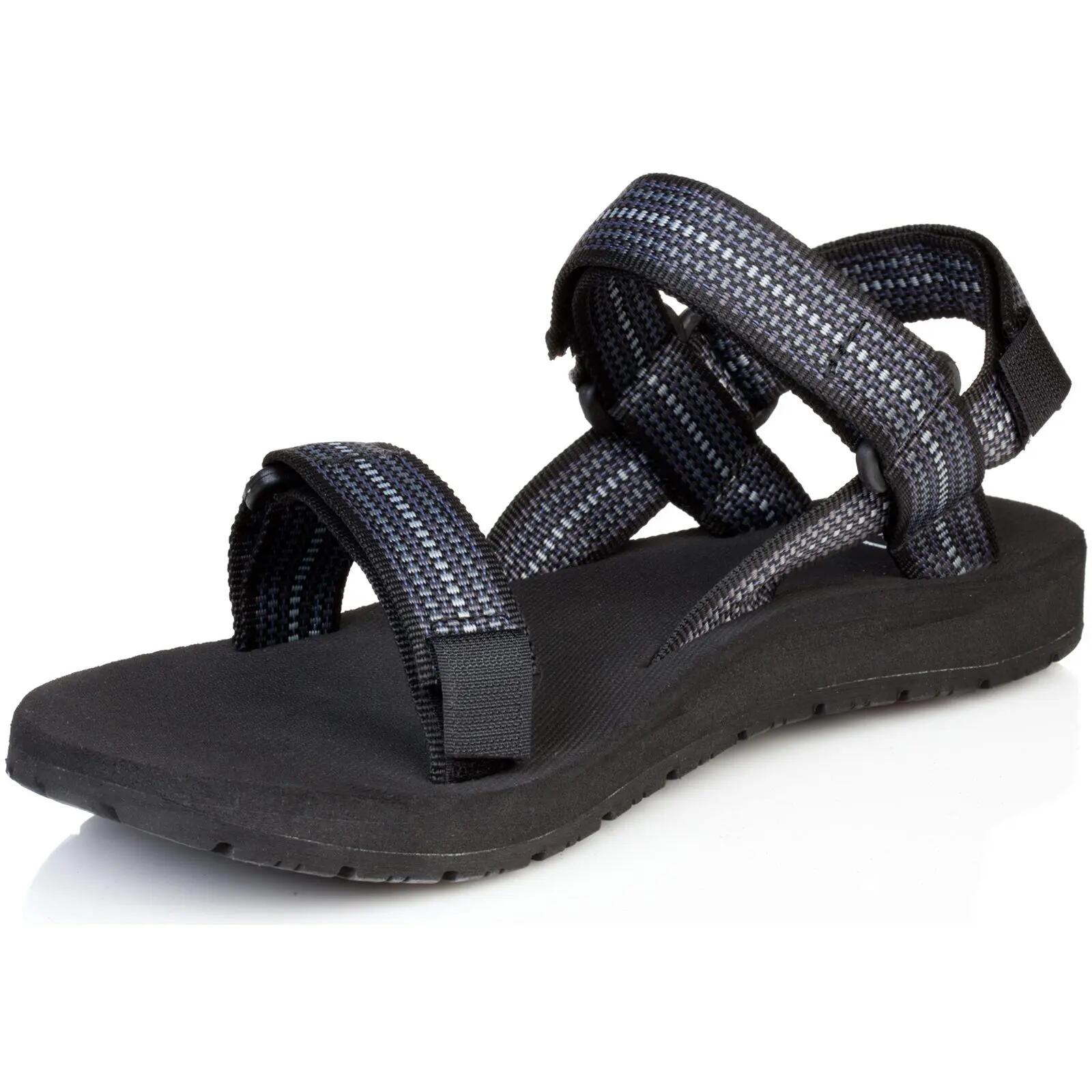 Sandales Source Classic homme Chess Black, semelle 3 couches, X-Strap 6 pts 3/6