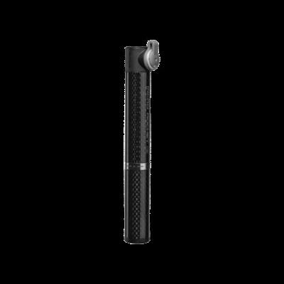 Topeak handpumpe micro rocket carbon, schwarz