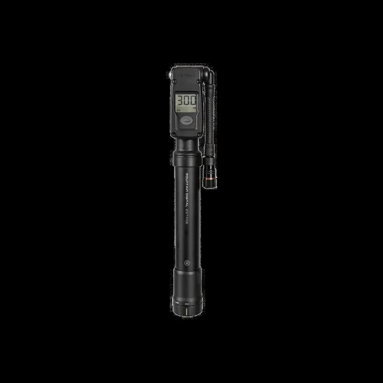 Topeak Handpumpe Mountain Digital 2Stage, Schwarz 1/7