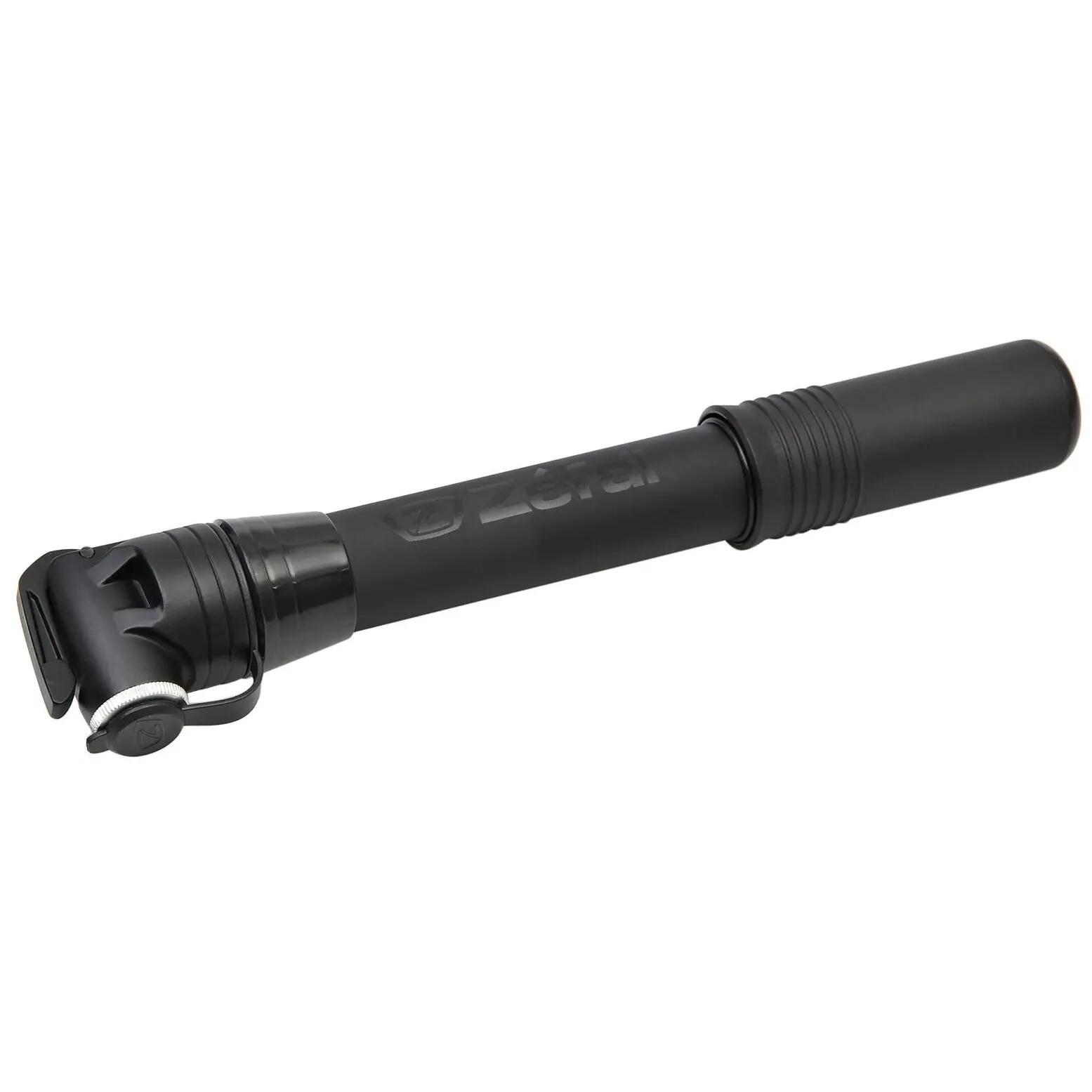 Zefal Minipumpe Z Cross AL AV/SV, 230mm/ 9", schwarz/matt, MTB 4/5