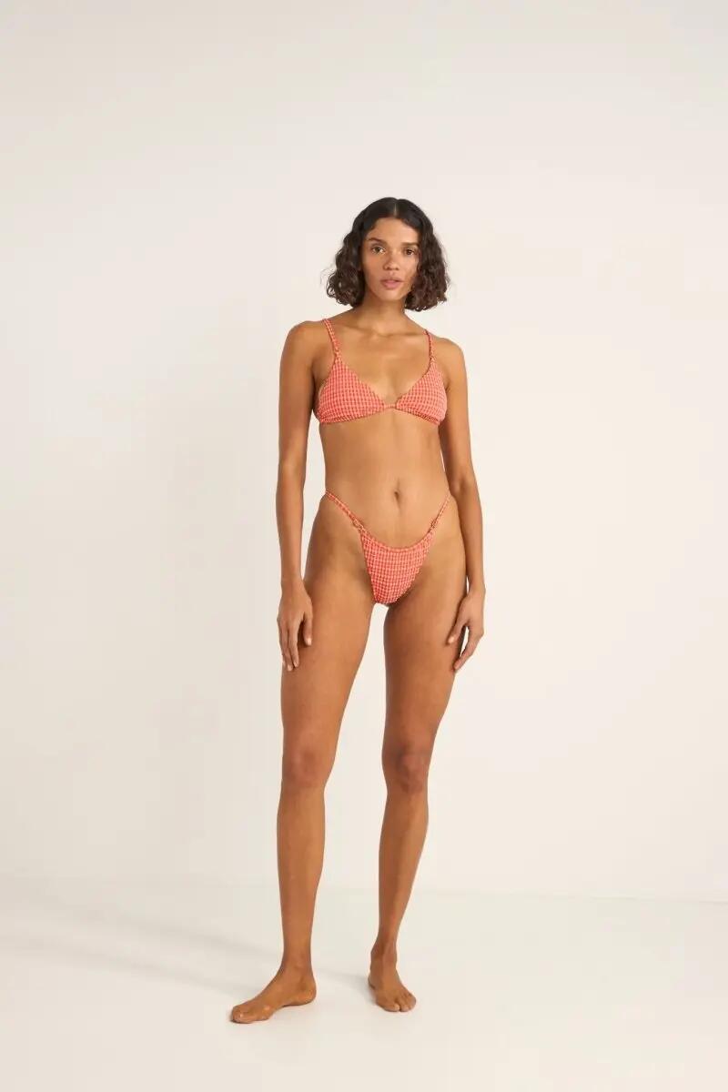 Lola Check Slide Tri - Haut De Maillot Femme 4/5