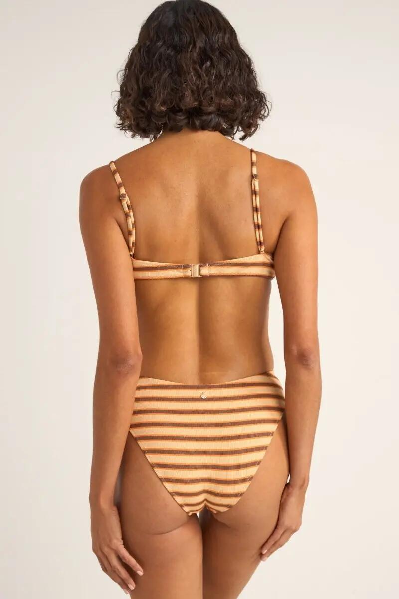 Tide Stripe Crop  - Haut de Maillot Femme 3/5