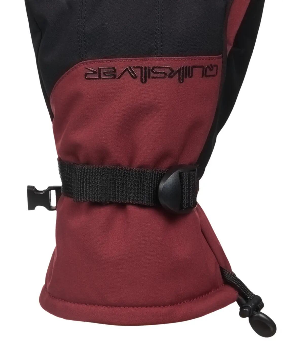 Technische Snowboard/Skihandschoenen MISSION Rot Heren 3/4