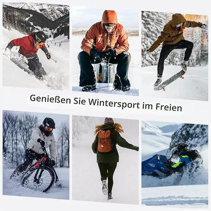 ROCKBROS Sport Stirnband Warm mit Ohrenwärmer & Ohrenschutz 6/6