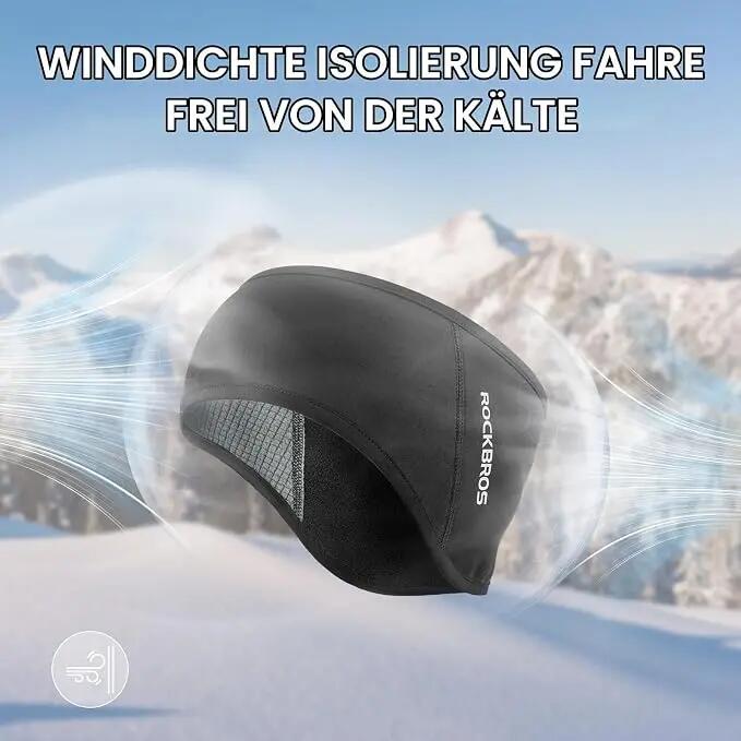 ROCKBROS Sport Stirnband Warm mit Ohrenwärmer & Ohrenschutz 4/6