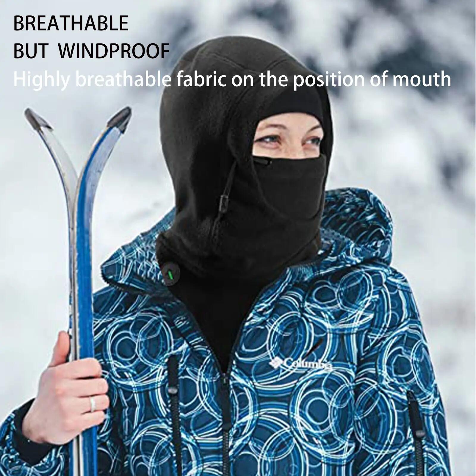 Winter-Sturmhaube aus Fleece – für Damen, Herren & Outdoor-Sport 5/6