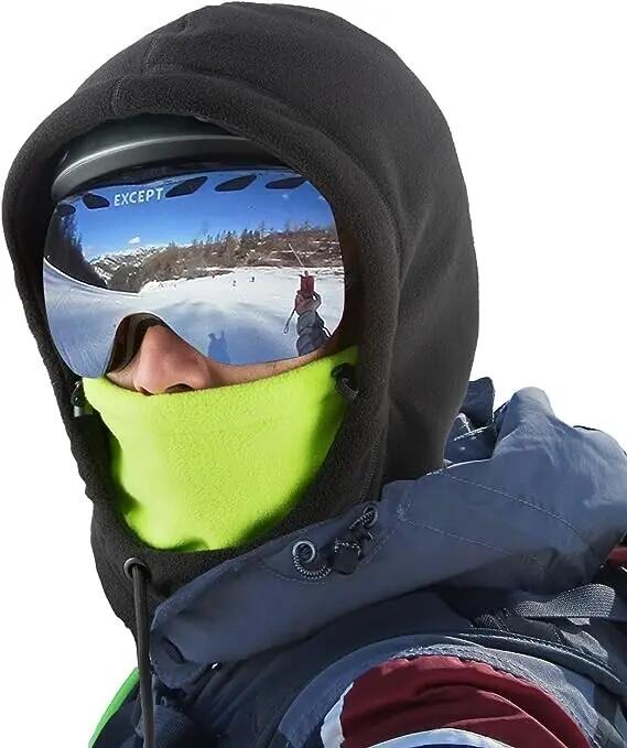Winter-Sturmhaube multifunktional – als Halswärmer, Halbmaske & Vollmaske 5/6