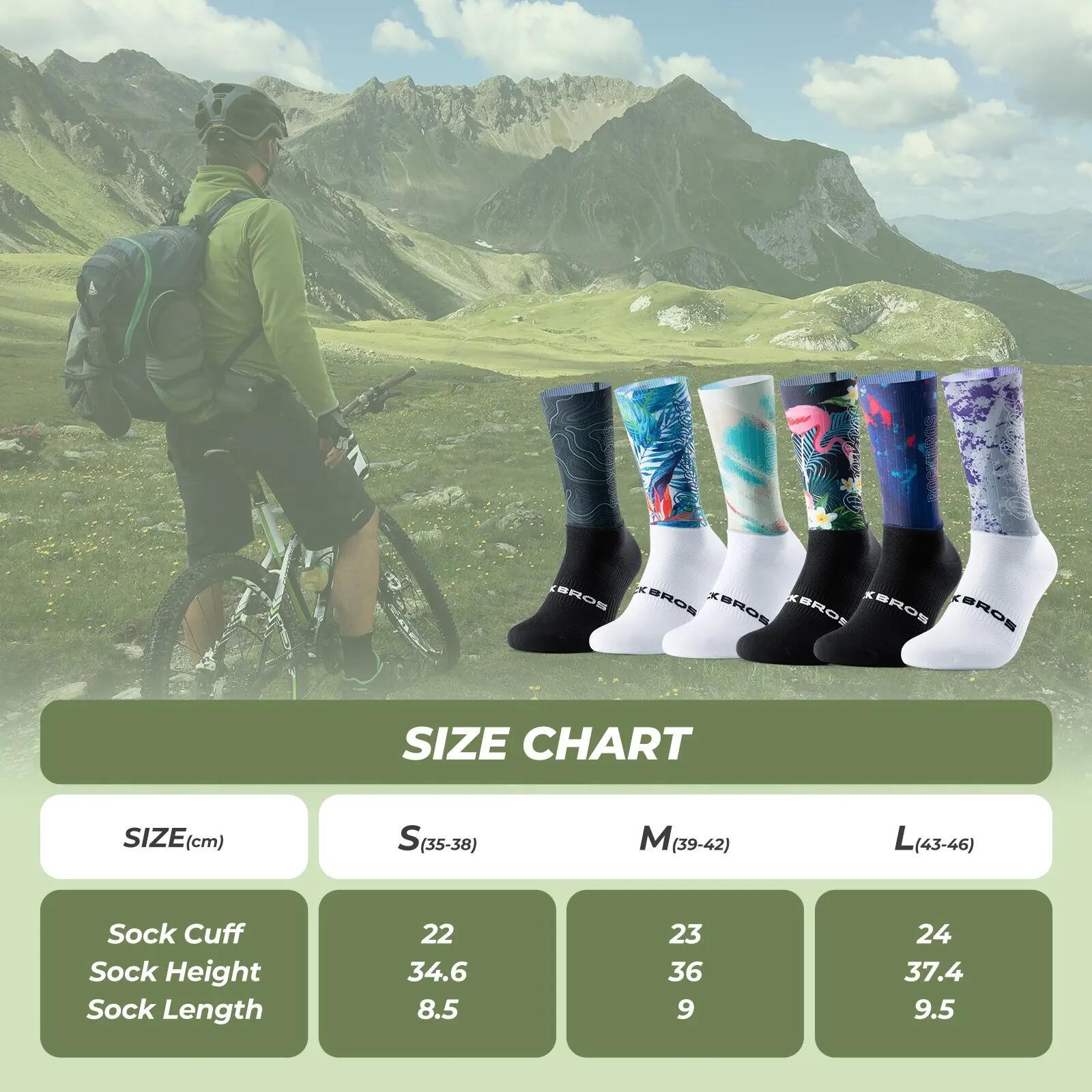 Fahrradsocken atmungsaktiv mit 7A-Antibakterium – schnell trocknend 7/7