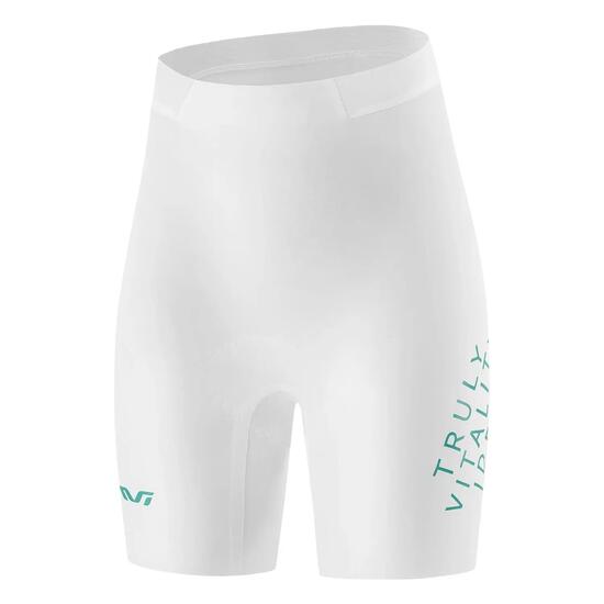 Short de cyclisme femme sans couture avec eye-liner TVI
