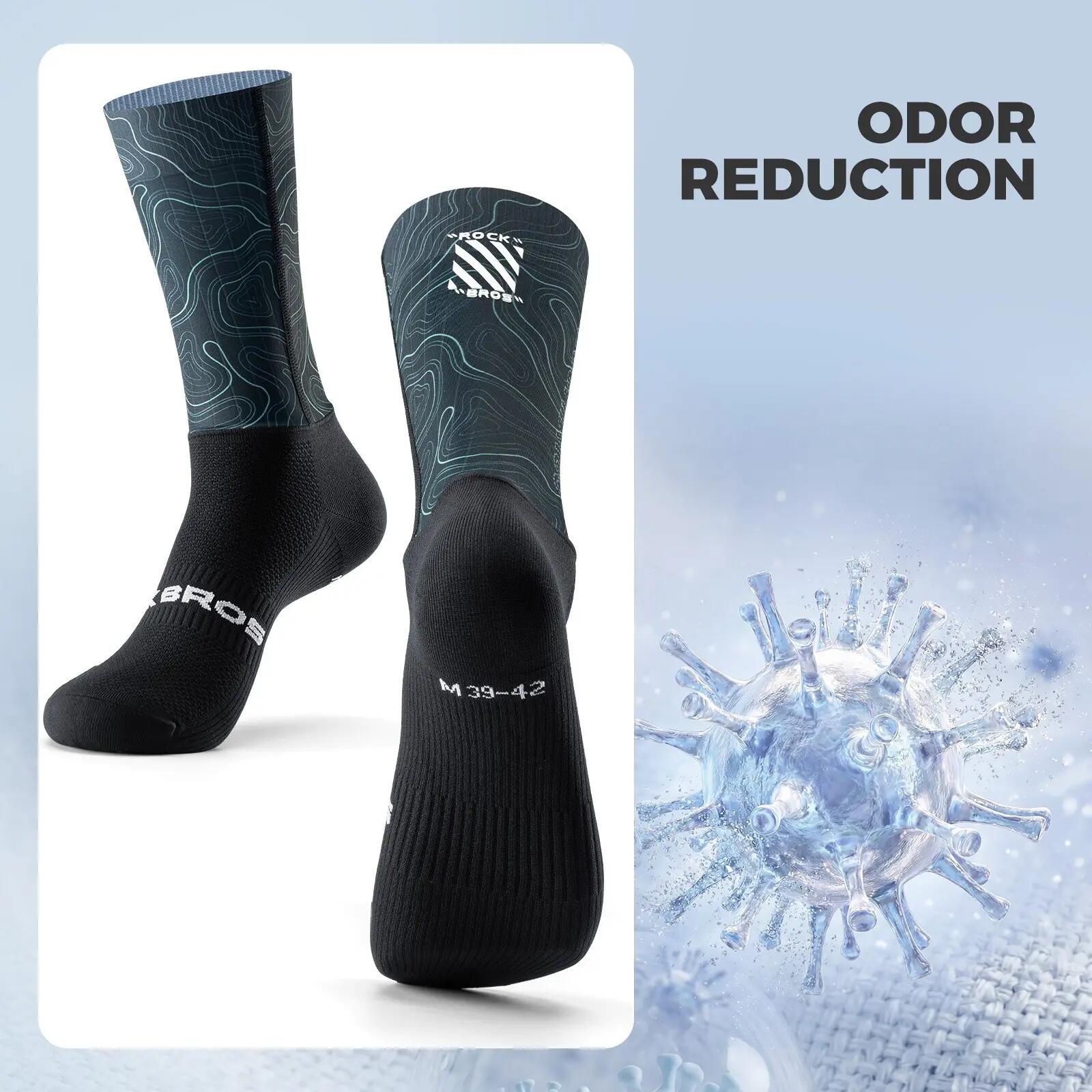 Fahrradsocken atmungsaktiv mit 7A-Antibakterium – schnell trocknend 4/7