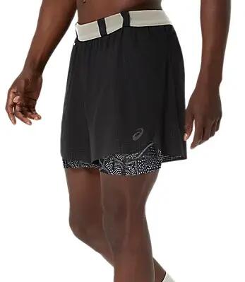 Pantaloncini da running uomo Asics L.S. Meta 4in 2-in-1 2/3