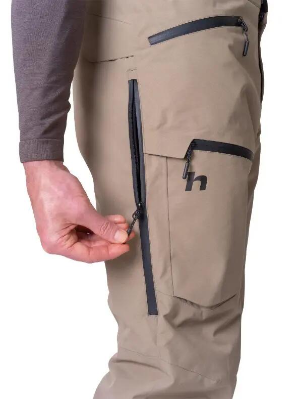 Calças de esqui impermeáveis e com isolamento térmico para homem Hannah 7/8