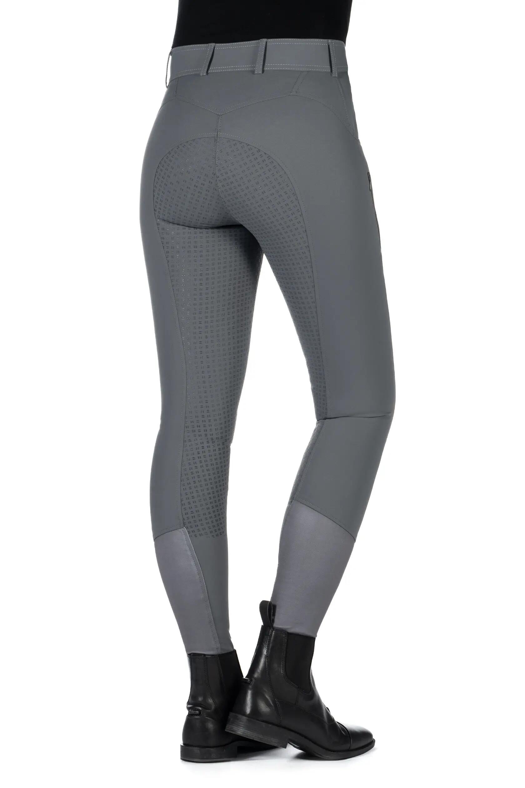 Reithose mit Silikon-Mid-Grip für Damen HKM Ari 4/7