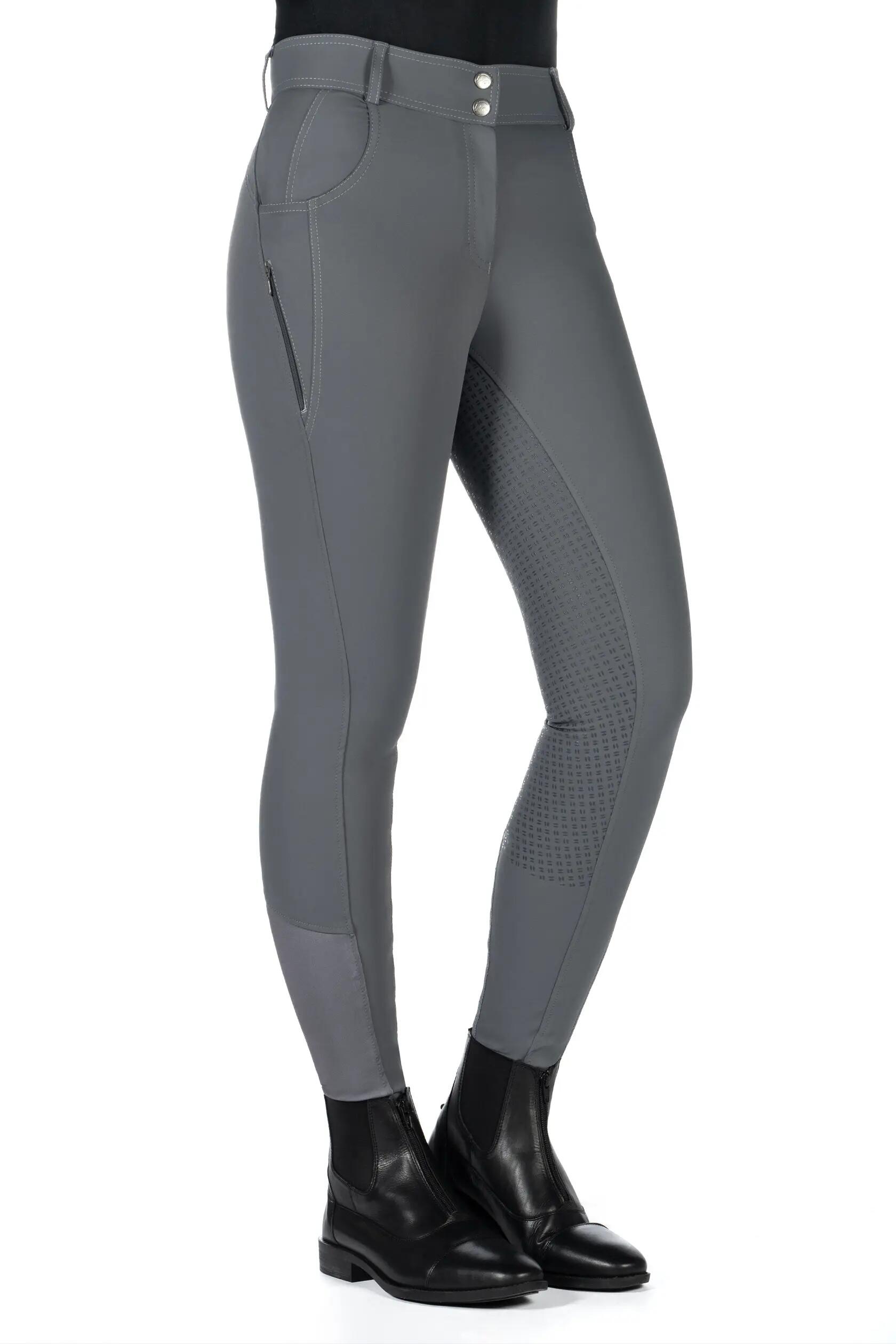 Reithose mit Silikon-Mid-Grip für Damen HKM Ari 2/7