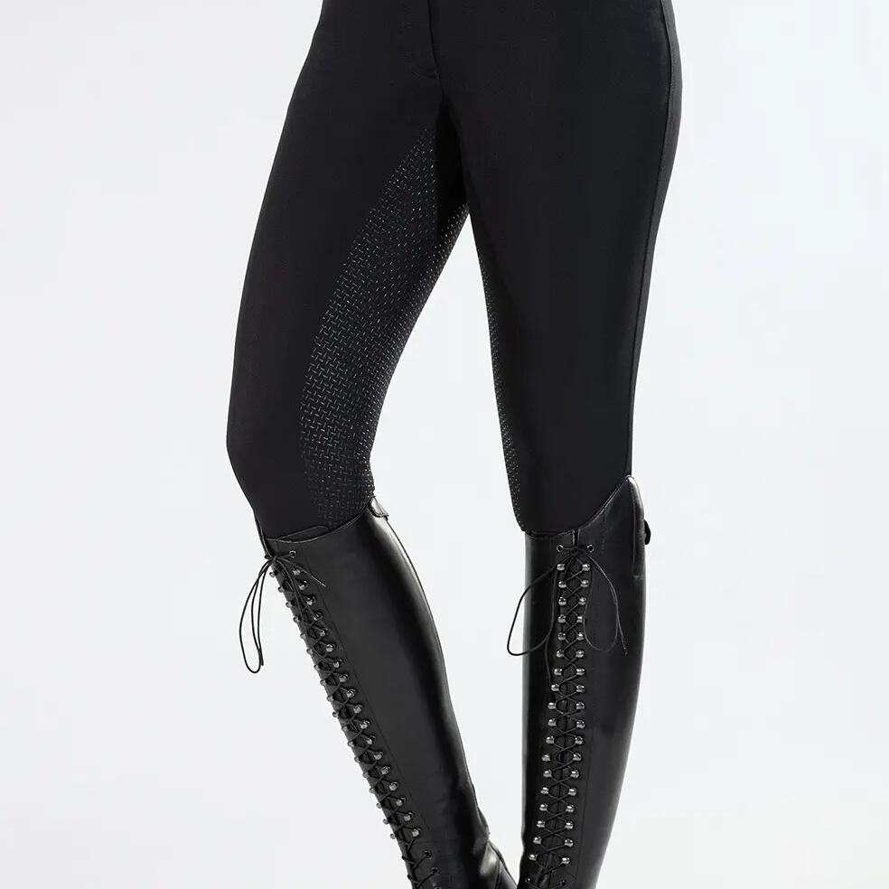 Full grip riding Trousers for women HKM Rosegold Glamour