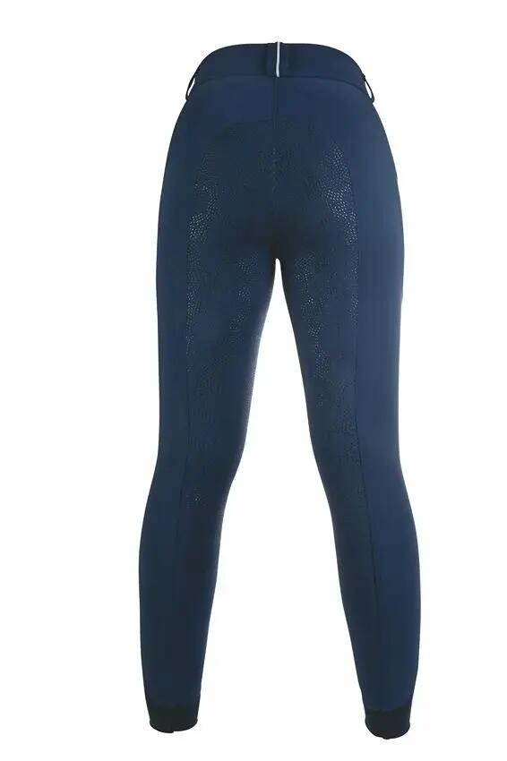 Damskie spodnie jeździeckie o pełnej przyczepności HKM Comfort Flo 3/6