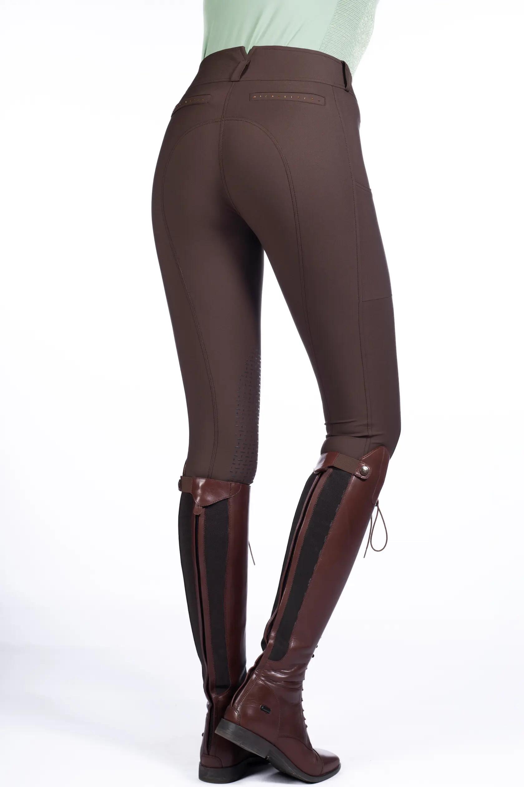 Pantalon équitation mid grip femme HKM Helene 4/6