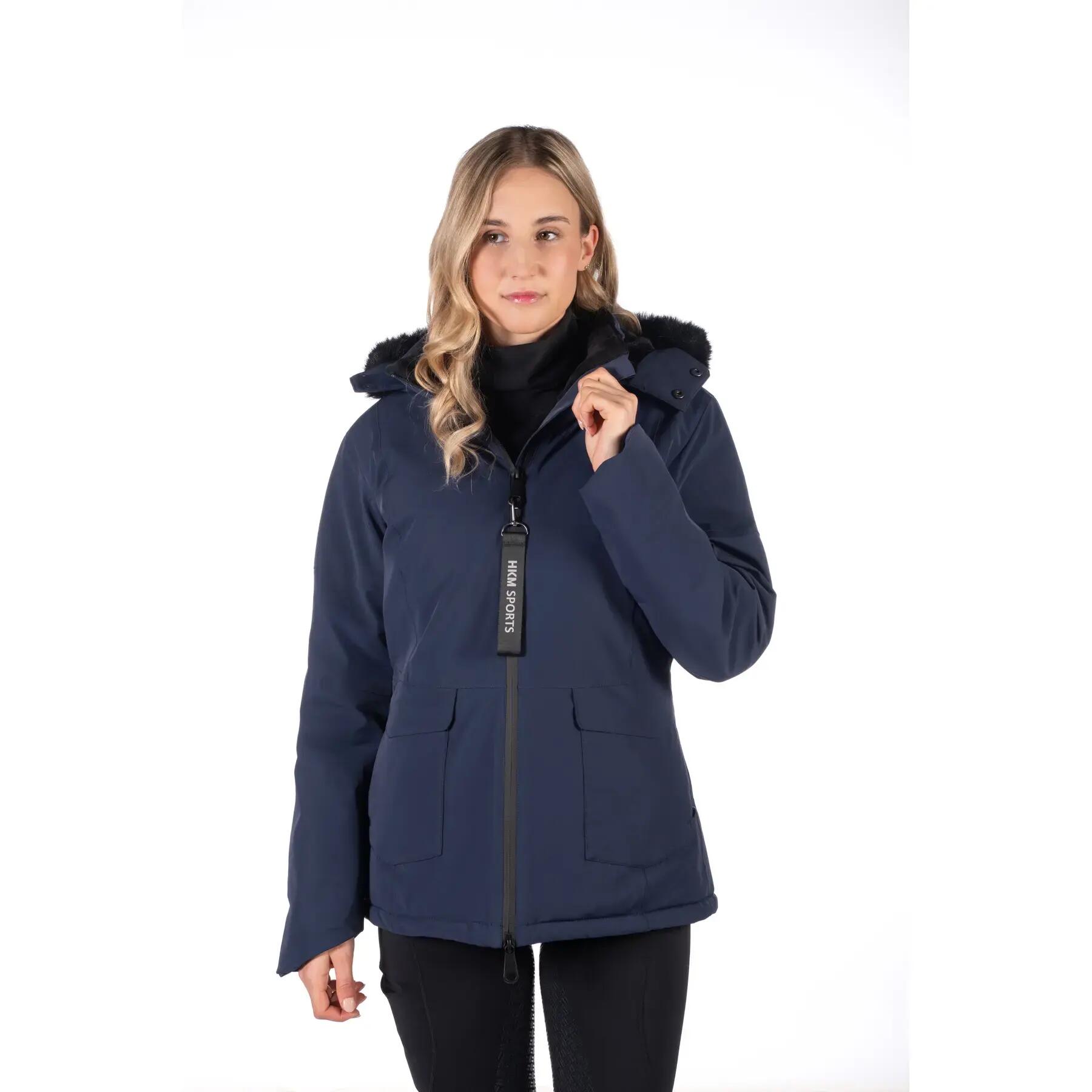 Impermeabile da equitazione con cappuccio da donna HKM Minnesota 2/5