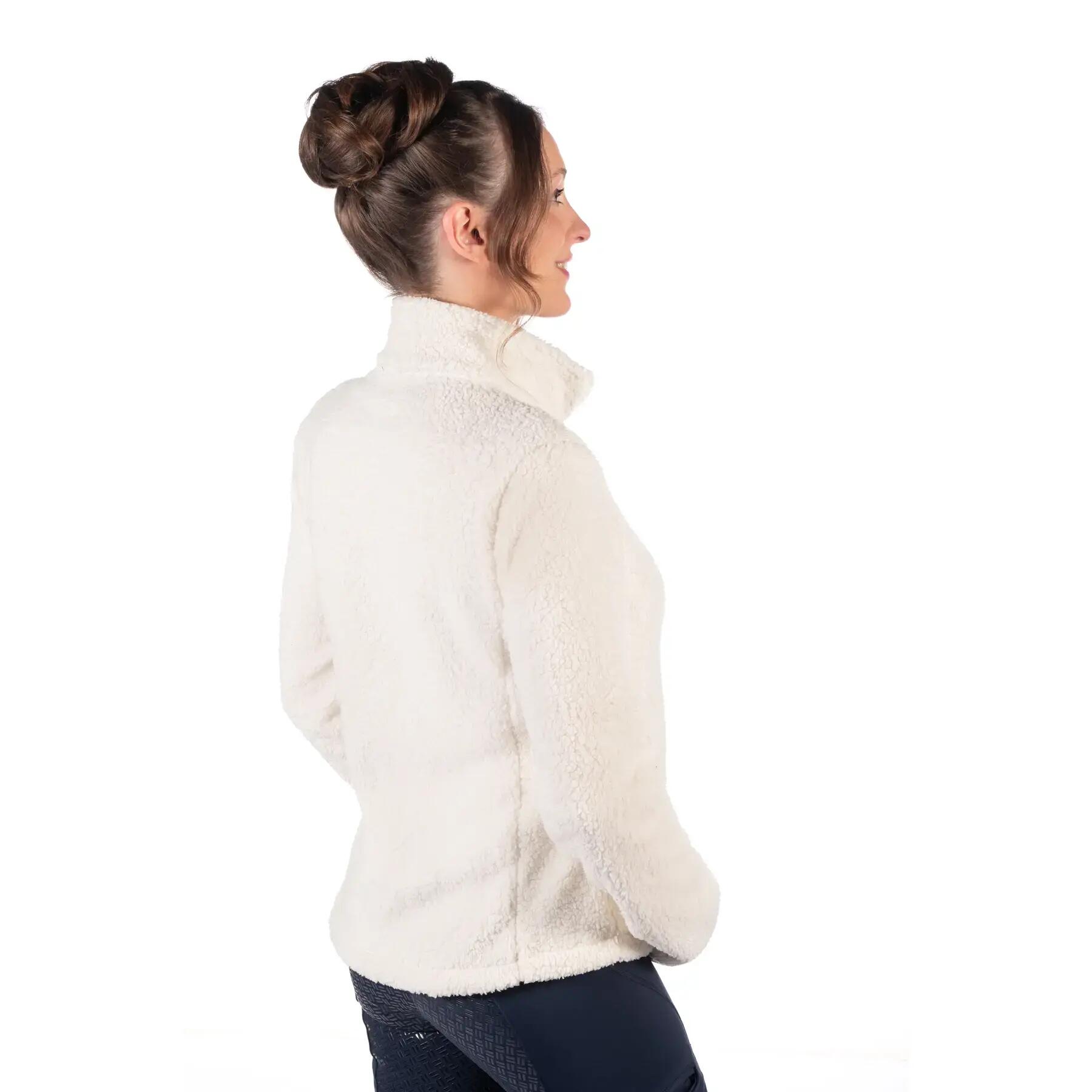 Giacca da equitazione in peluche donna HKM Cloud 5/5