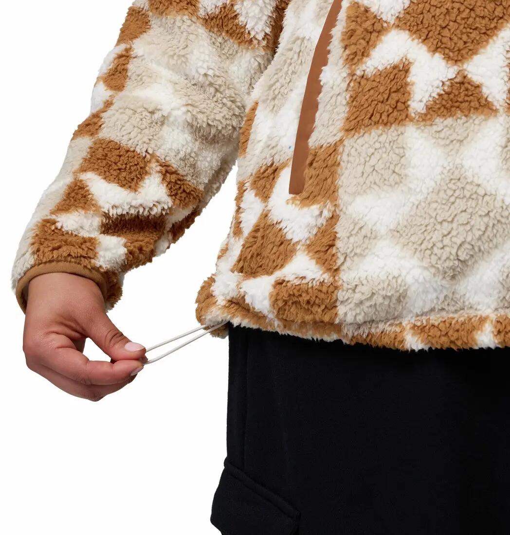 Veste Polaire Randonnée Femme Columbia "WEST BEND PRINT FULL ZIP II" XL Camel 5/7