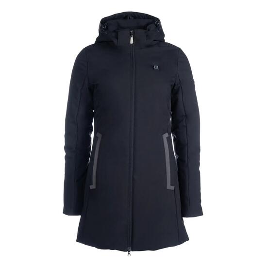 Veste équitation chauffante full zip sans batterie femme HKM Elegant