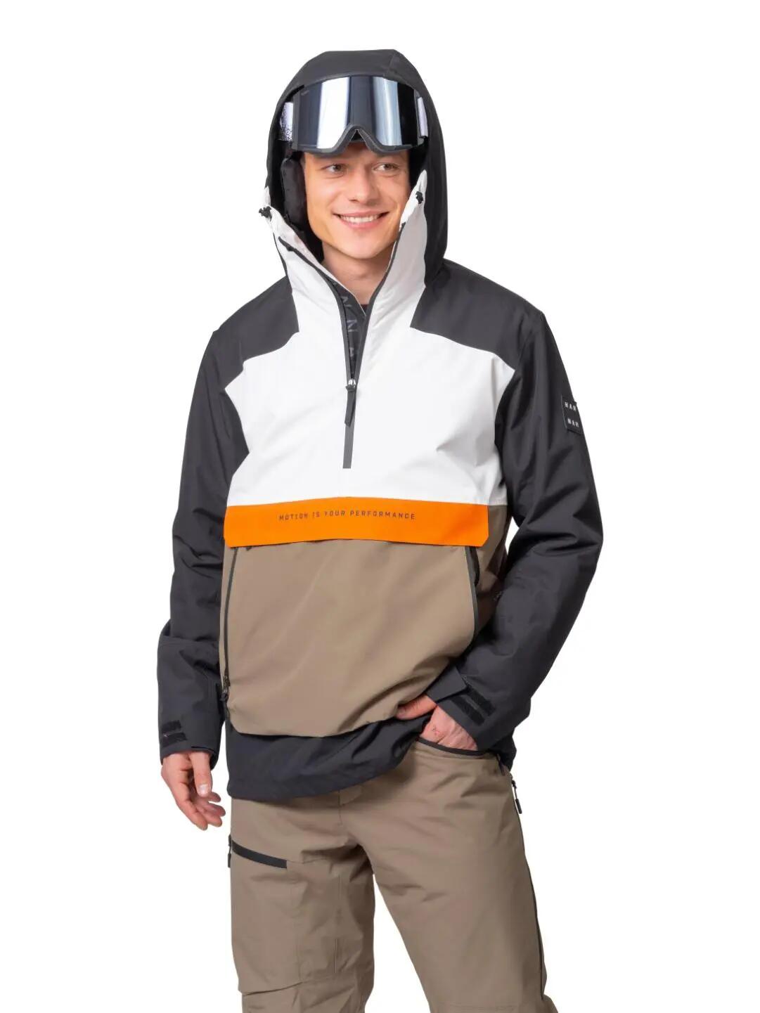 Anoraque de esqui impermeável e com isolamento térmico para homem Hannah 7/14