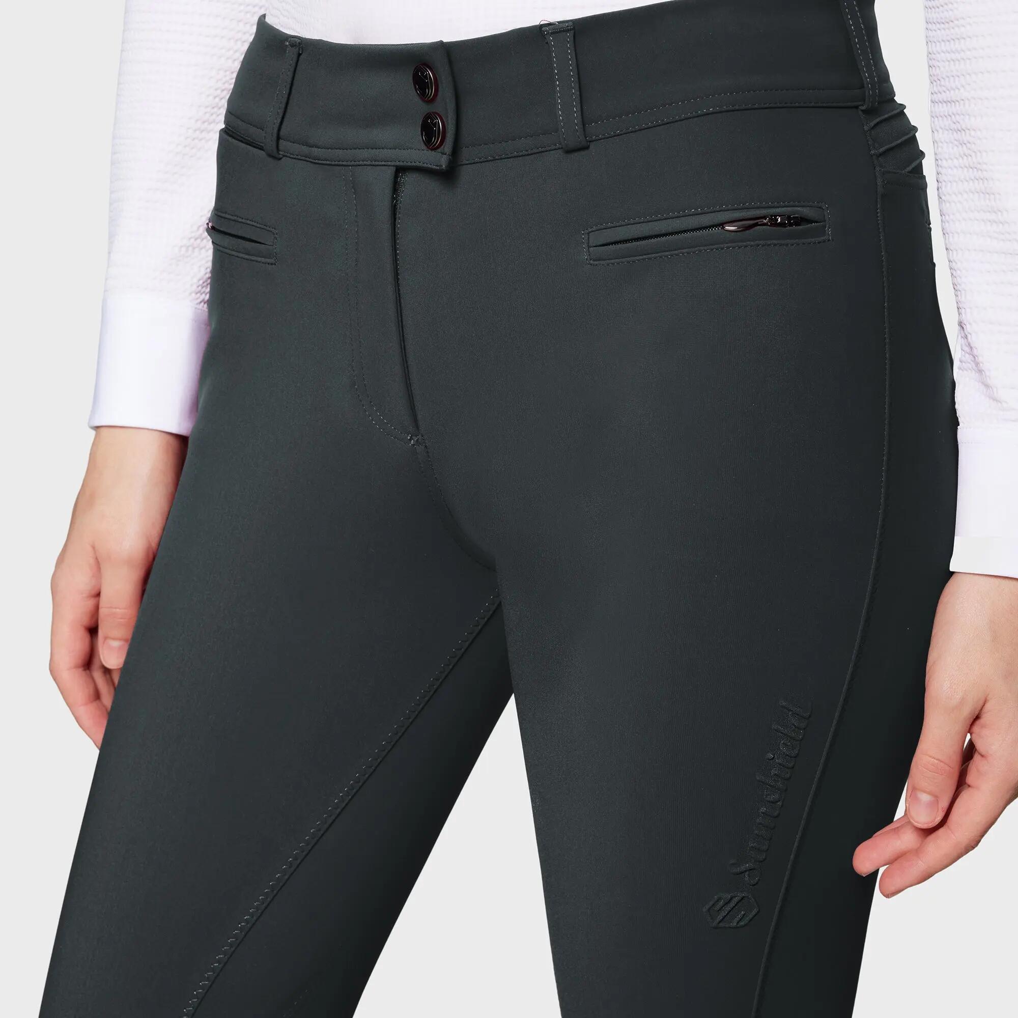 Samshield Chloe Rijbroek Dames Full Grip Hoge Taille Wit - 3/7