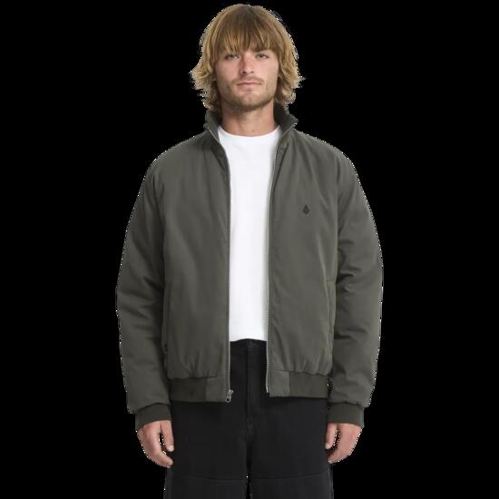 Prenda - Skate - Hombre - Damerman Jacket - Bomber, corte boxy - Negro