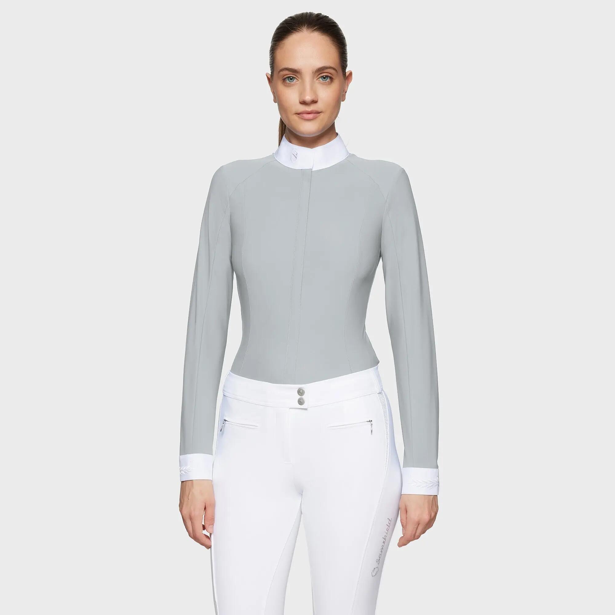 Samshield Wedstrijdshirt Aline Crystal Blauw - 5/7