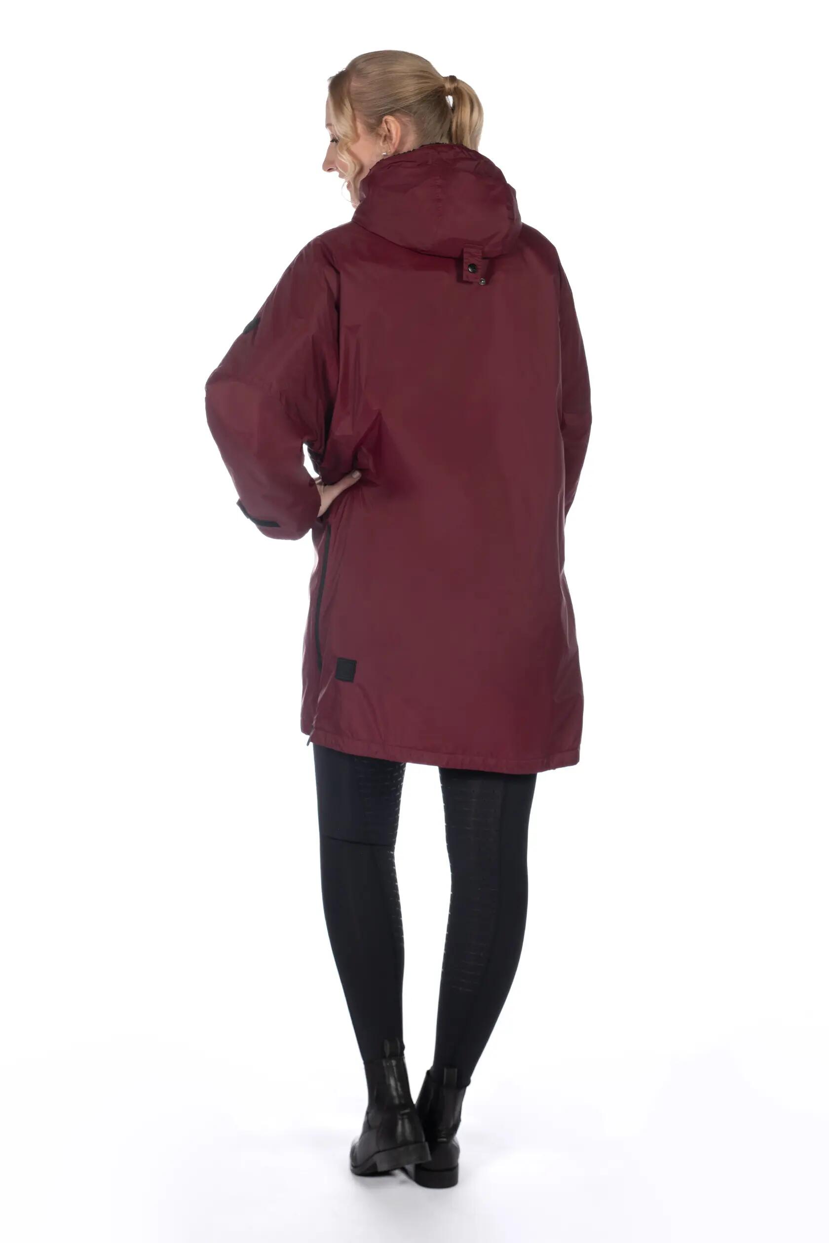 Veste imperméable équitation à capuche femme HKM Julie 4/7