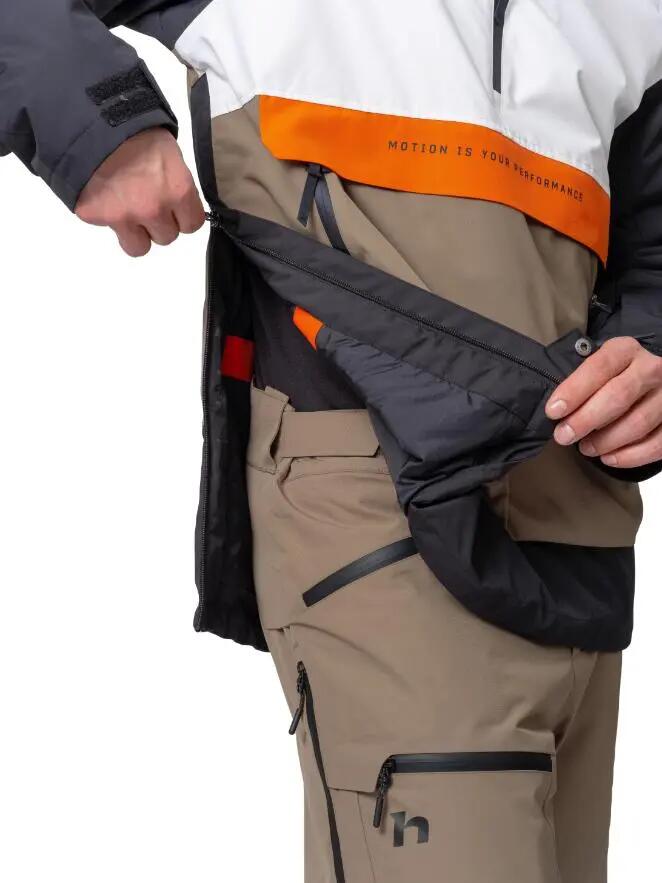 Anoraque de esqui impermeável e com isolamento térmico para homem Hannah 10/14