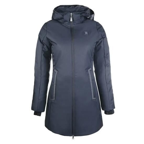 Veste équitation chauffante full zip sans batterie femme HKM Elegant
