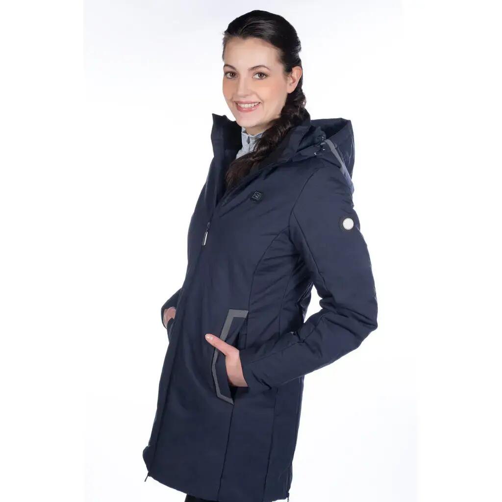 Giacca da equitazione riscaldata full zip senza batteria donna HKM Elegant 2/5