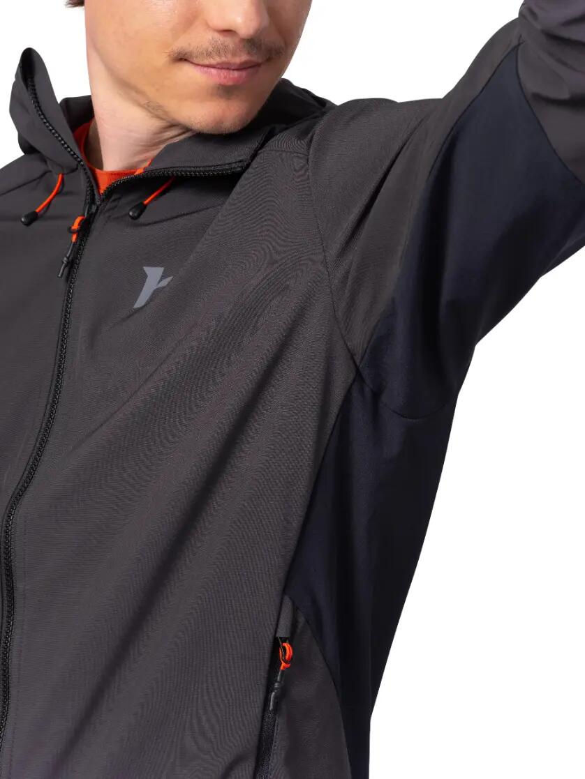 Casaco com capuz Stretch Softshell para homem Hannah 6/9