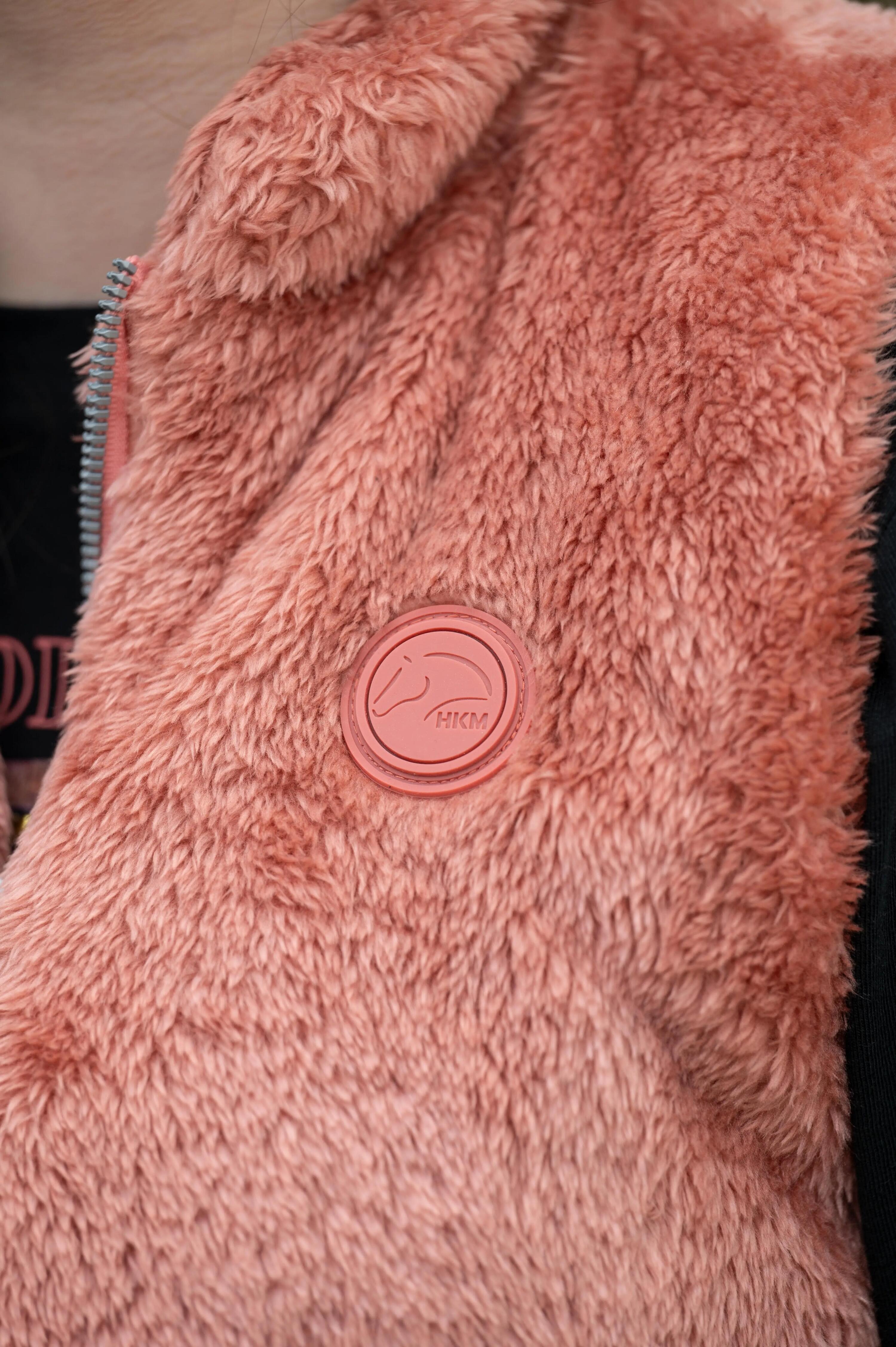 Gilet equitazione senza maniche bambina HKM Ruby 4/7