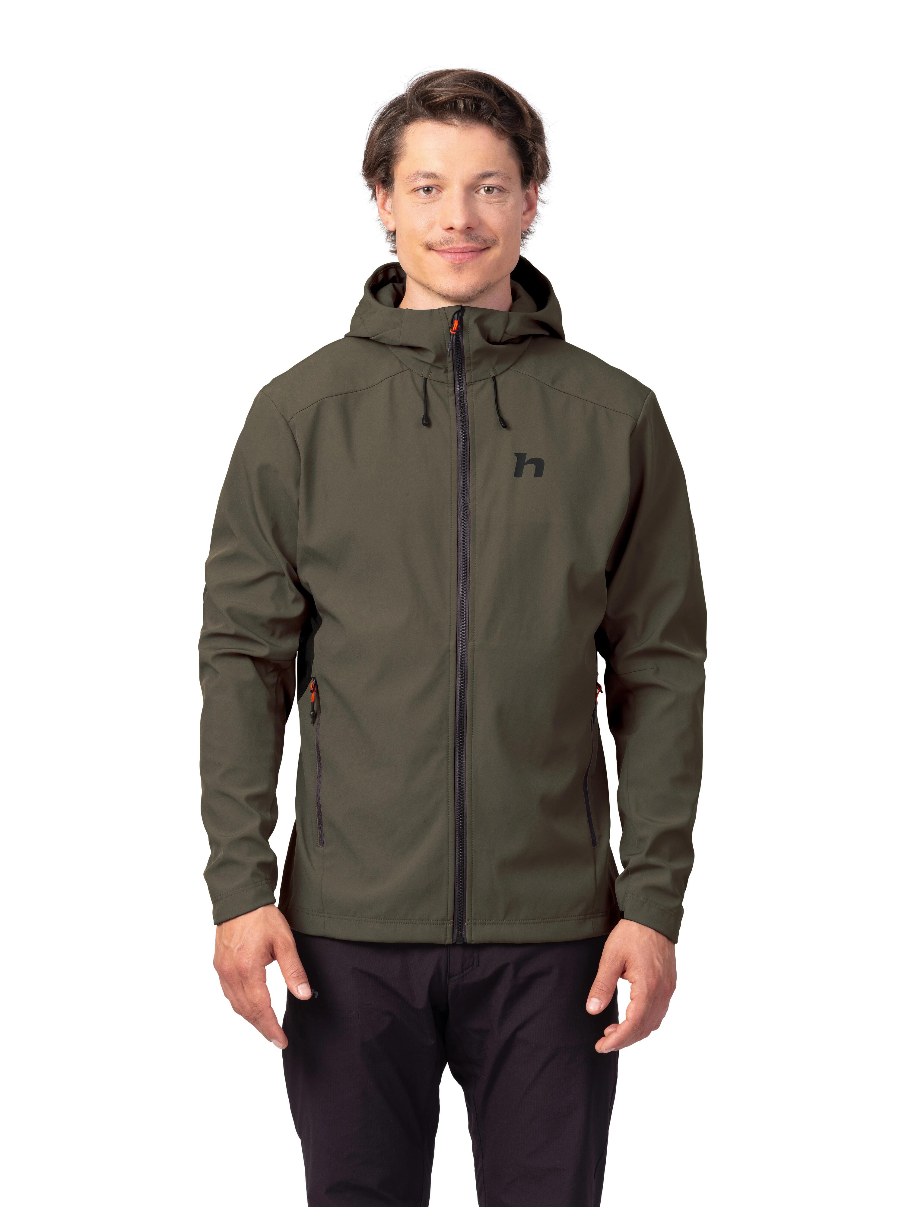 Giacca da uomo con cappuccio in softshell elasticizzato Hannah 4/7