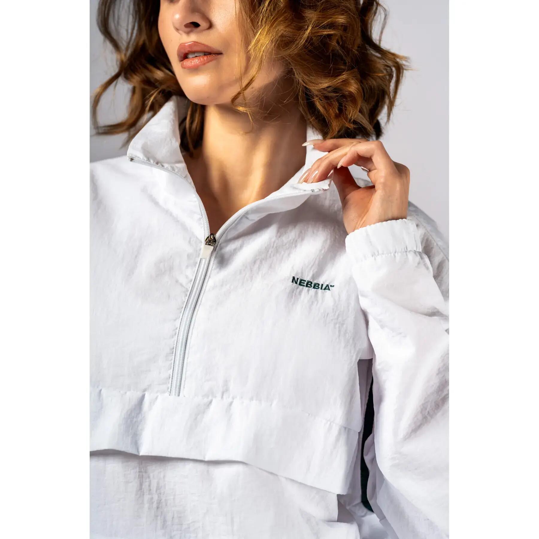 Women's 1/2 zip training jacket Nebbia Club D'or 5/7