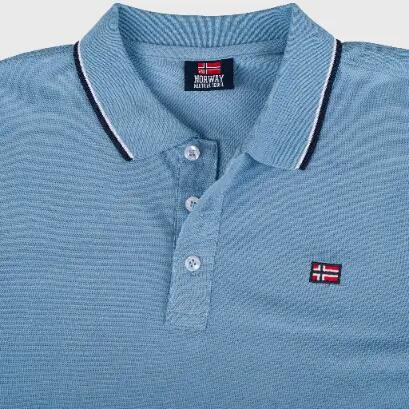 Polo homme a manches courtes NORWAY PIQUET 5/7