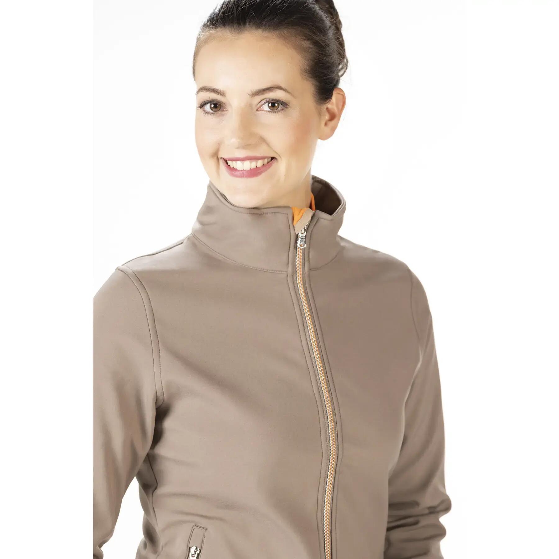Chaqueta de equitación softshell HKM Lily 4/5