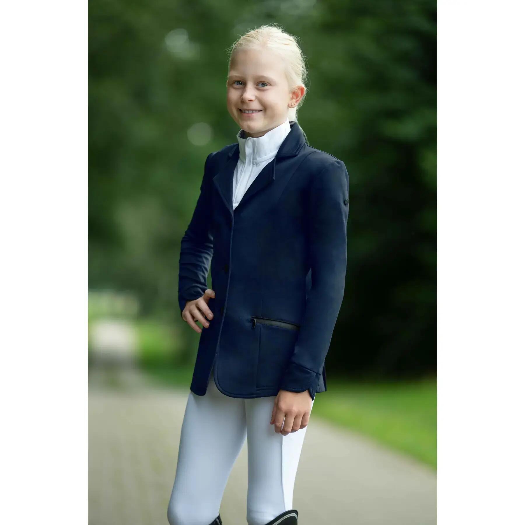 Mädchen-Wettkampfjacke HKM Alison 3/4