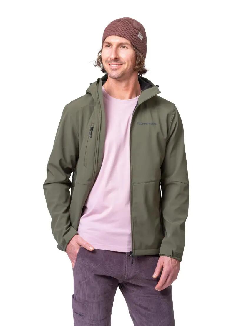 Veste softshell coupe-vent pour homme Hannah 2/6