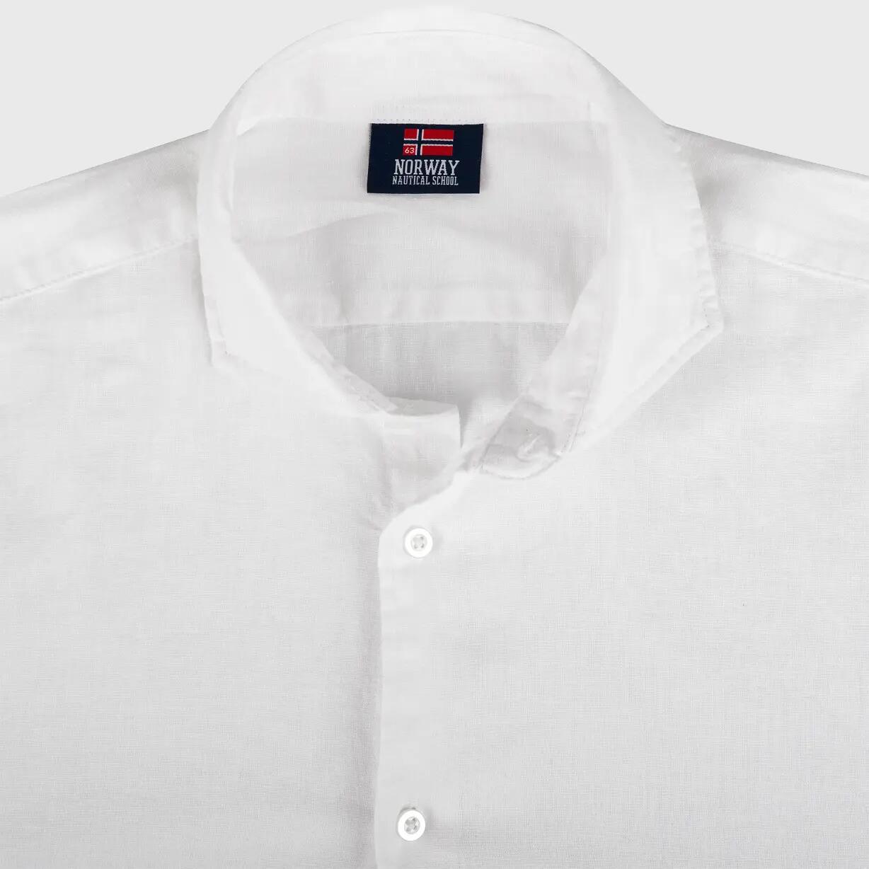Koszula turystyczna męska z długim rękawem NORWAY LINEN 5/7