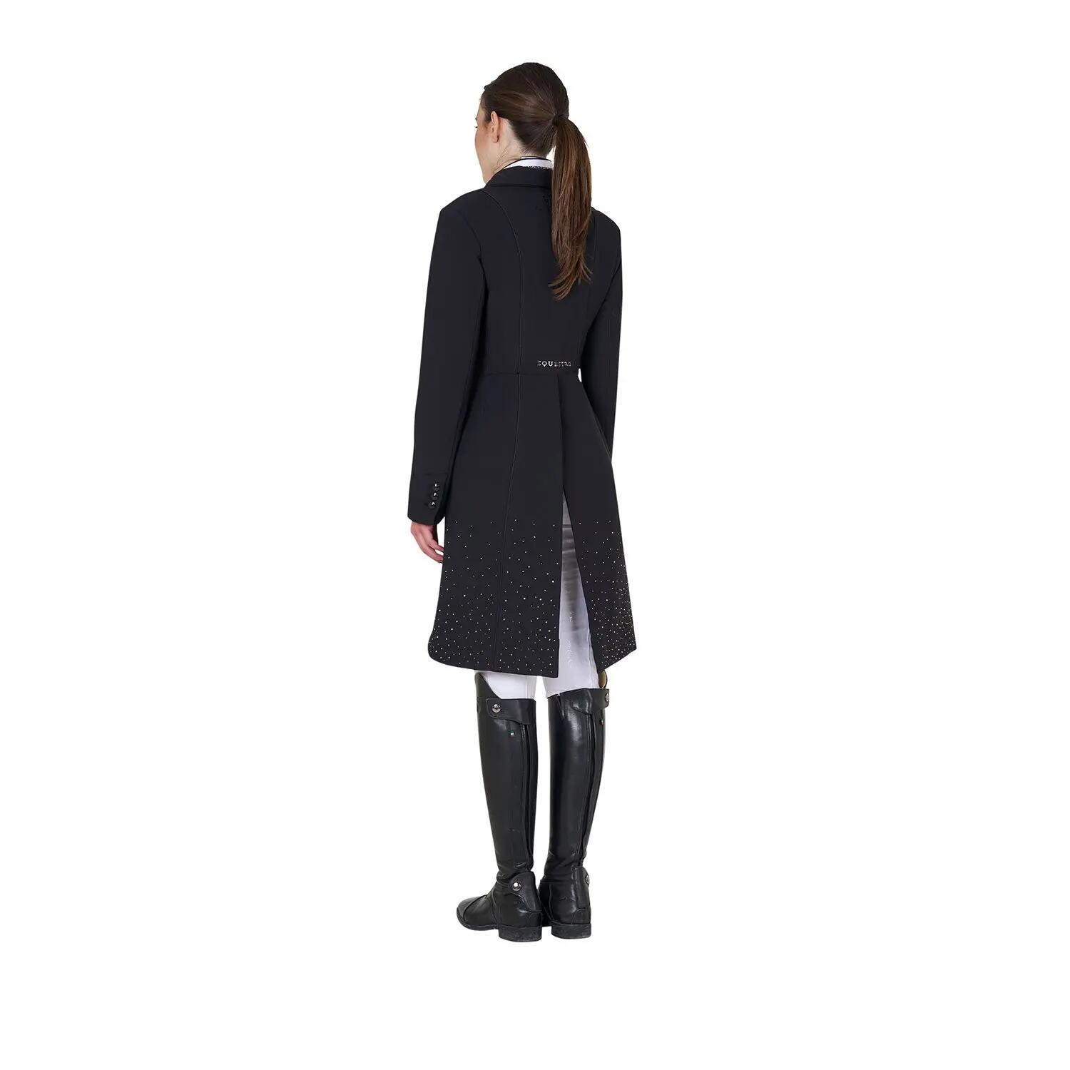 Equestro Slipjas Strass Rain Dames Zwart - 6/6