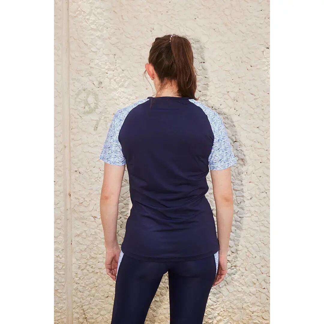 T-shirt col V femme Gayaskin Nouvelle Vague 3/4