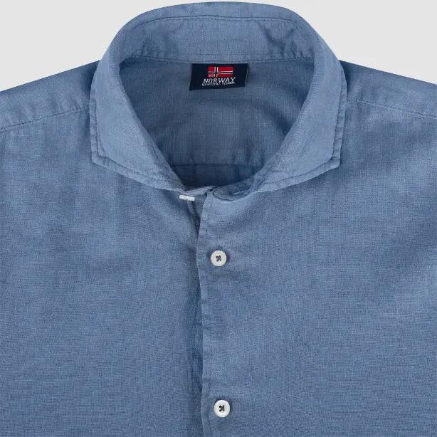 Chemise de randonnée pour homme a manches longues NORWAY LINEN 5/7